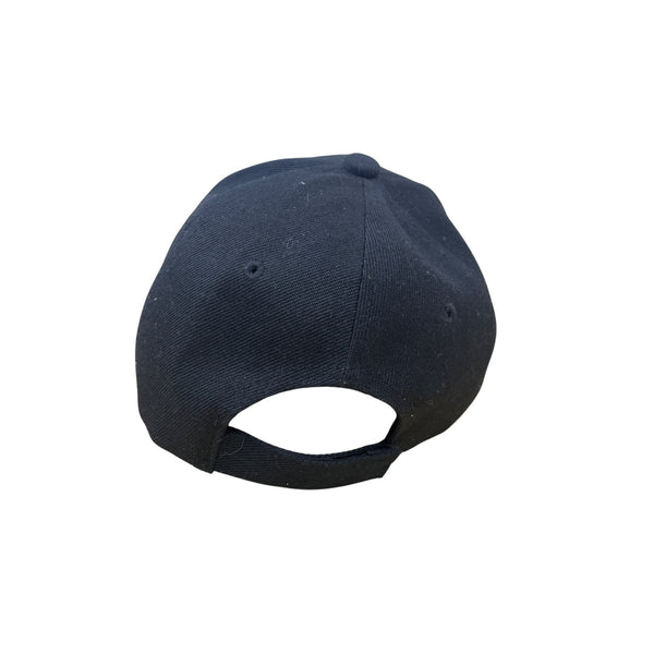 New York Yankees Black Embroidered Logo Baseball Cap Adjustable Fit Cotton Unisex