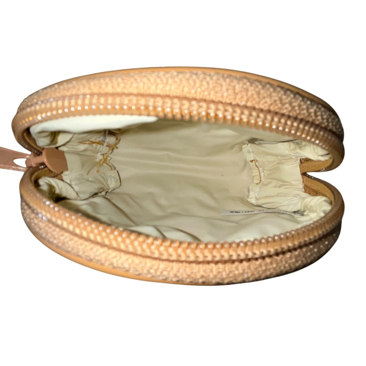 Allan Edward Beige World Map Faux Leather With Small Pouch Wristlet Set