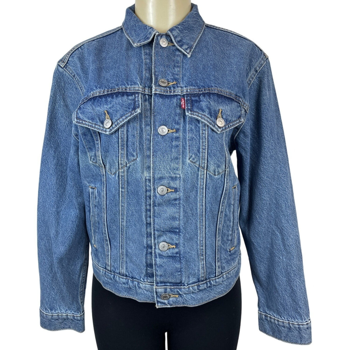 Levi Strauss & Co Women's Blue Denim Jacket Size M