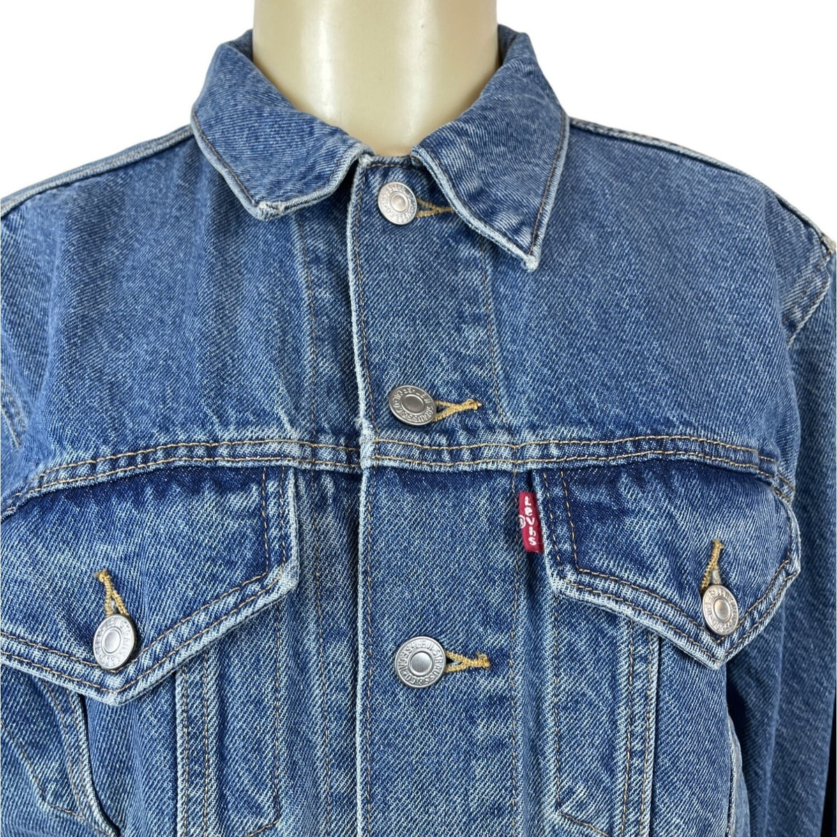 Levi Strauss & Co Women's Blue Denim Jacket Size M