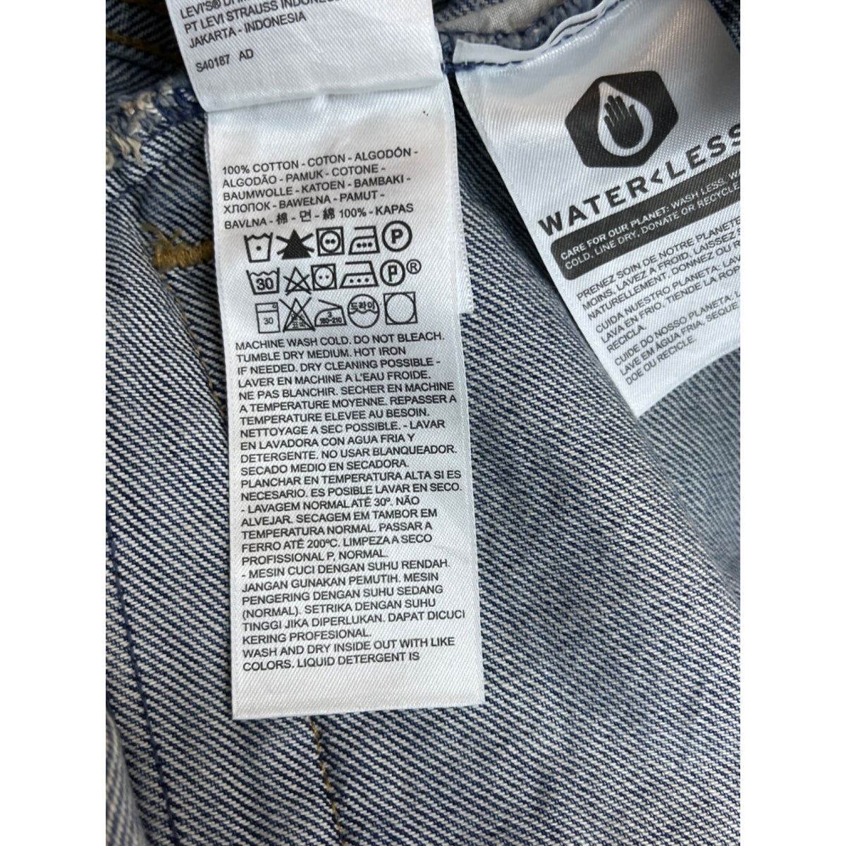 Levi Strauss & Co Women's Blue Denim Jacket Size M