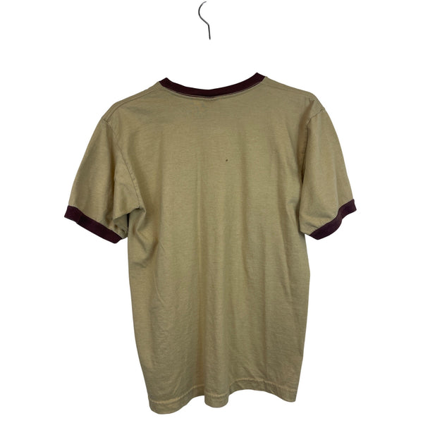 Fifth Sun Mens Beige/Brown Graphic T-Shirt 50% Cotton/Polyester Corona Island Medium