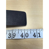 Calvin Klein Mens Black Textured Belt With CK Logo Plaque Buckle Size 32