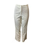 First Issue Women's Ivory High Waist Hook and Eye Flared Stretchable Pants Sz 14 - NWT