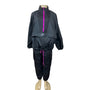 Nike Women's Black Tracksuit Set Sz L-XL