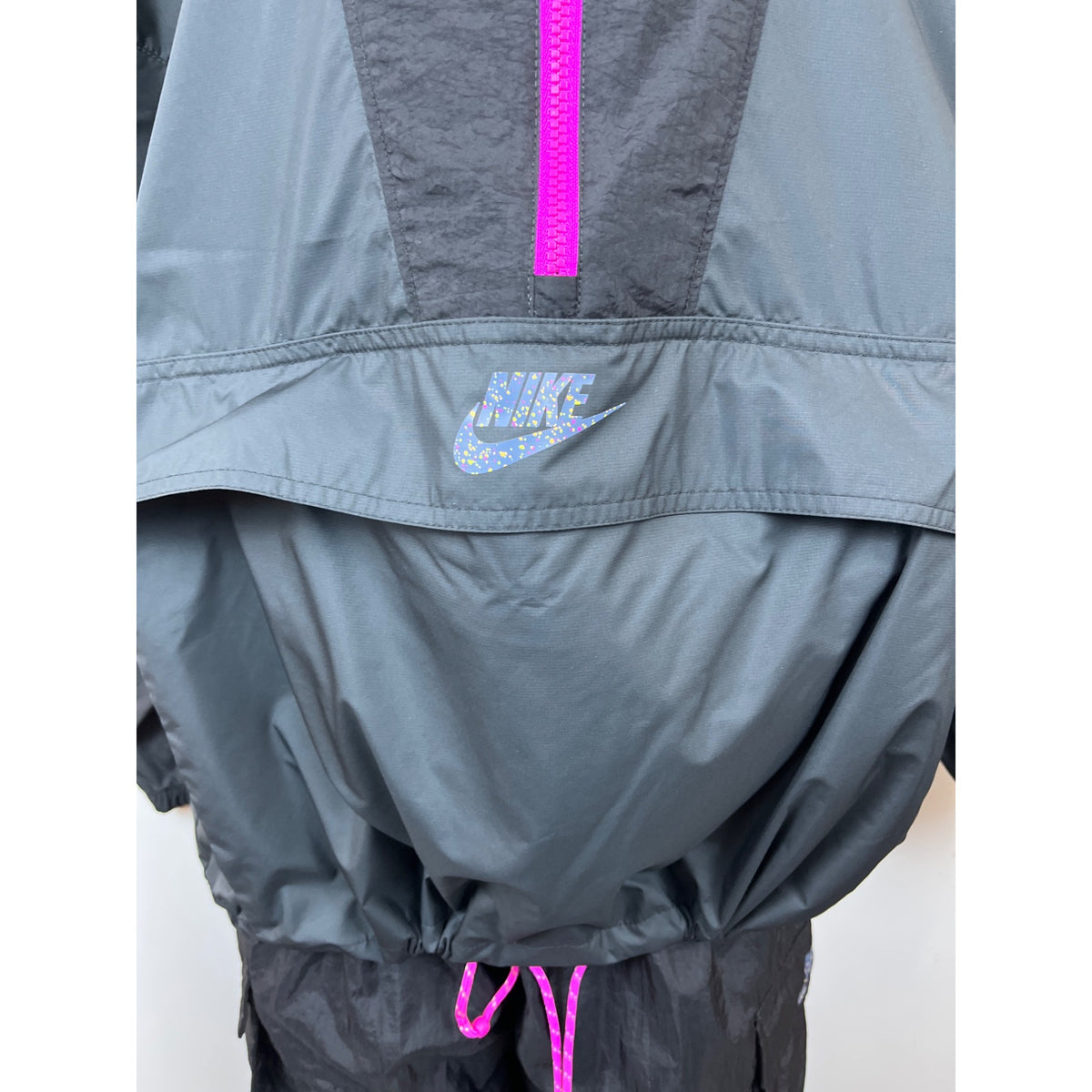Nike Women's Black Tracksuit Set Sz L-XL