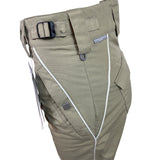 Convert Women Ski Jacket & Pants Set Beige Hooded Snowboarding Suit Sz S/M - New