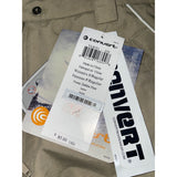 Convert Women Ski Jacket & Pants Set Beige Hooded Snowboarding Suit Sz S/M - New