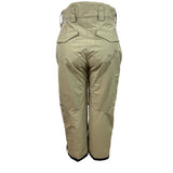 Convert Women Ski Jacket & Pants Set Beige Hooded Snowboarding Suit Sz S/M - New