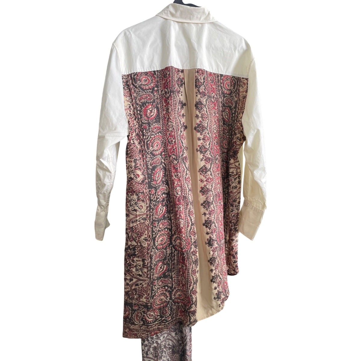 JW Anderson Womens Patterned Shirt Dress US Size 6 Multicolor Paisley Design