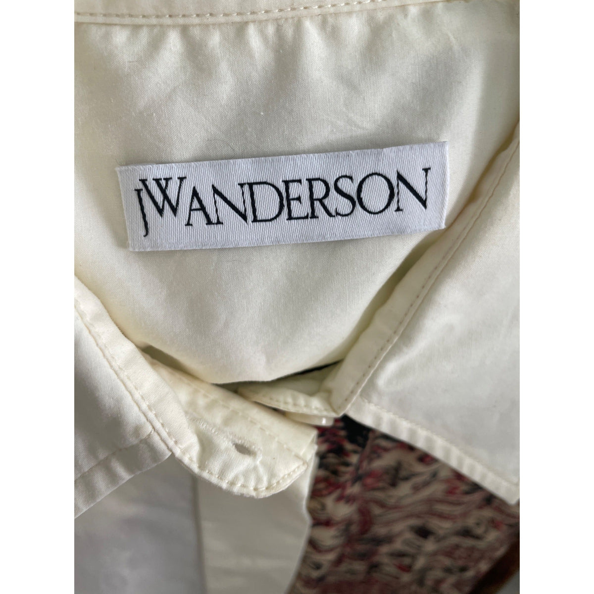 JW Anderson Womens Patterned Shirt Dress US Size 6 Multicolor Paisley Design