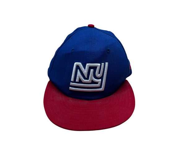 New Era 9Fifty New York Giants Snapback Hat Blue & Red Adjustable