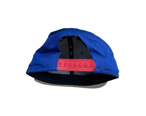 New Era 9Fifty New York Giants Snapback Hat Blue & Red Adjustable