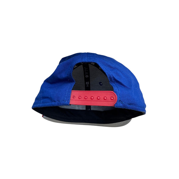 New Era 9Fifty New York Giants Snapback Hat Blue & Red Adjustable