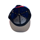New Era 9Fifty New York Giants Snapback Hat Blue & Red Adjustable