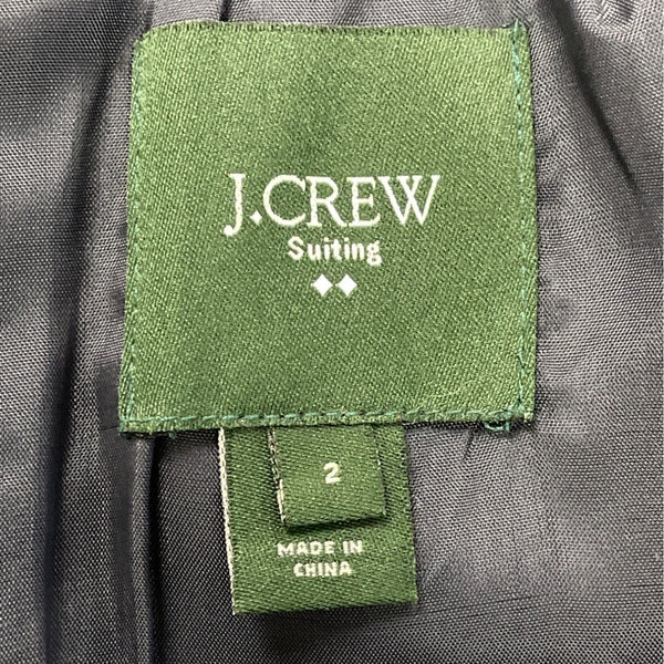 J.Crew Navy Sleeveless Pleated Scoop Neck Dress Size 2