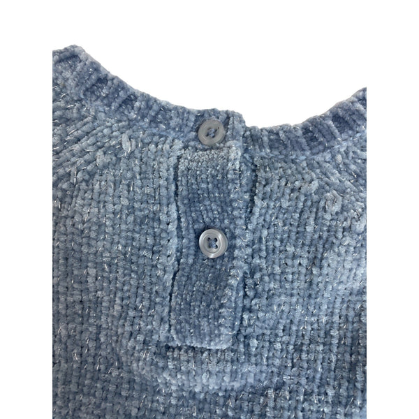 Nicole Miller New York Girls Floral Embroidered Sweater Size 5- NEW