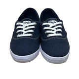 Keds Womens Champion Navy Canvas White Laces Low Top Softerra Sneakers Sz 7 XW