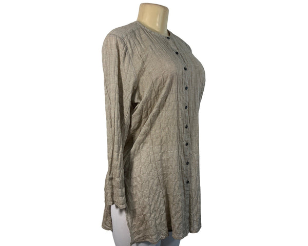 Eileen Fisher Women's Greige Buttondown Sz XS - NWT
