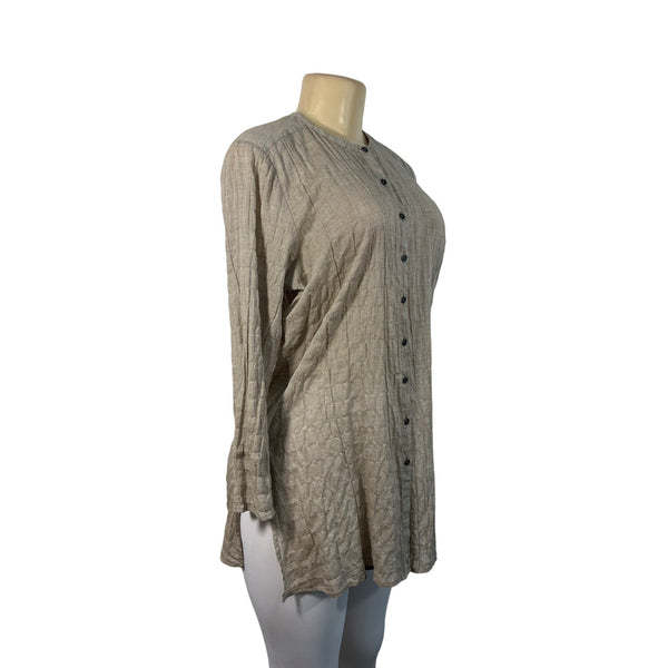 Eileen Fisher Women's Greige Buttondown Sz XS - NWT