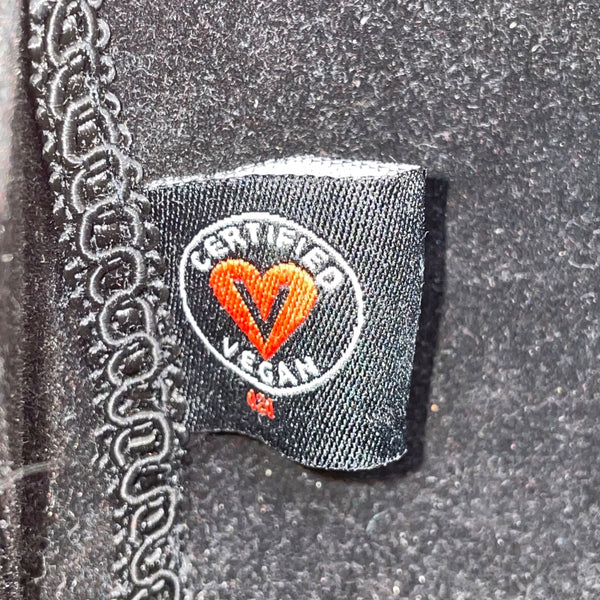 Urban Expressions Women’s Black Faux Croc Embossed Leather Crossbody Clutch