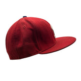 New Era 59Fifty Philadelphia Phillies Red Baseball Cap MLB Logo Size 7 1/2