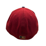 New Era 59Fifty Philadelphia Phillies Red Baseball Cap MLB Logo Size 7 1/2