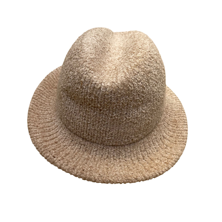 Everitt Beige Textured Bucket Hat