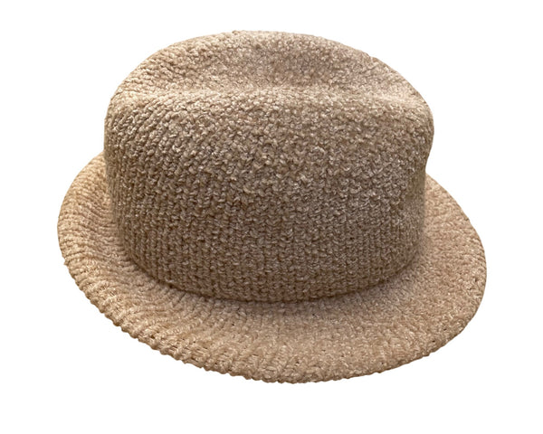Everitt Beige Textured Bucket Hat