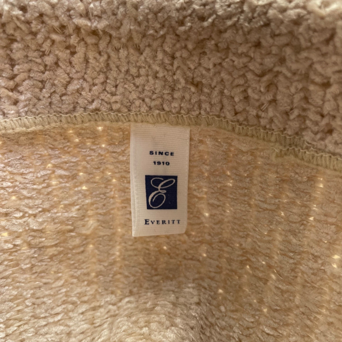 Everitt Beige Textured Bucket Hat