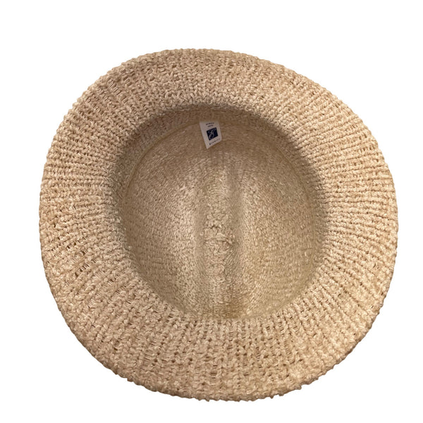 Everitt Beige Textured Bucket Hat