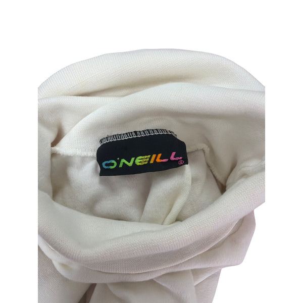 ONeill Unisex White Cotton Turtleneck Long Sleeve Casual Shirt Size OS ONeill Unisex White Cotton Turtleneck Long Sleeve Casual Shirt Size OS