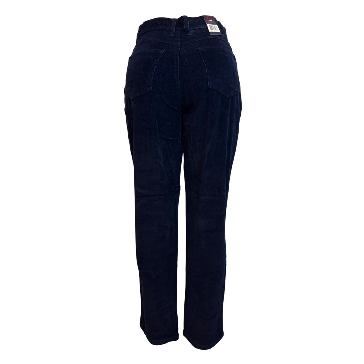 Bill Blass Womens Navy Blue Stretch Fit Corduroy Jeans Size 8 - New