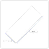 V. Fraas Unisex One Size Dark Green Red and Orange Striped Scarf