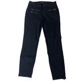 Bebe Women's Modern BlackJeans With Satimnless Steel Zippers Sz 26
