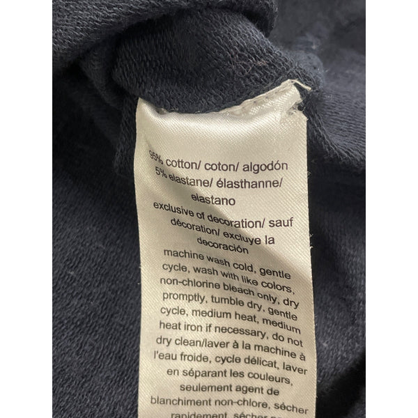 Tommy Hilfiger Womens Navy Cotton Hoodie Dress TH85 Logo Front Pocket Size S