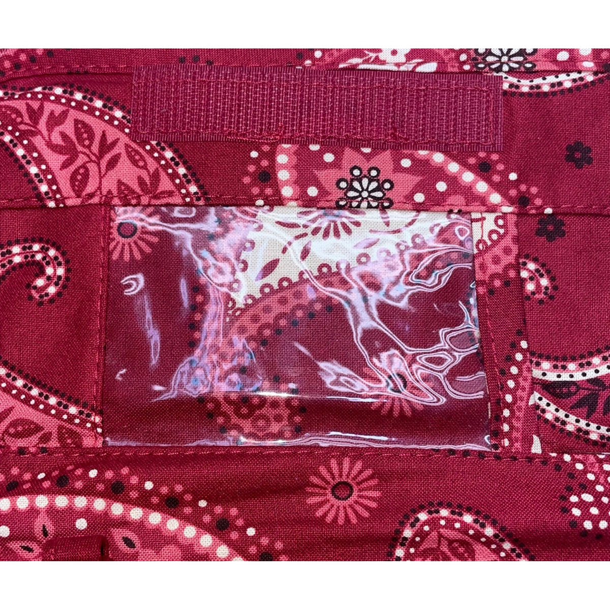 Vera Bradley Women’s Red Quilted Paisley Adjustable Strap Compact Crossbody Bag