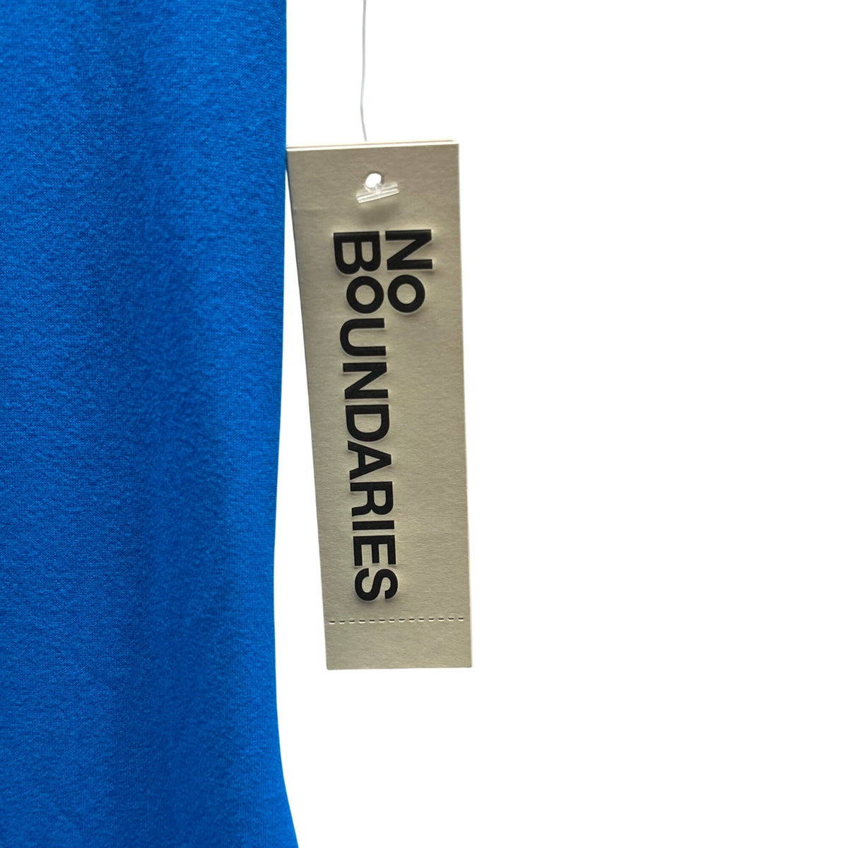 No Boundaries Womens Blue Maxi Short Sleeve Dress Recycled Blend Size M (8-10)