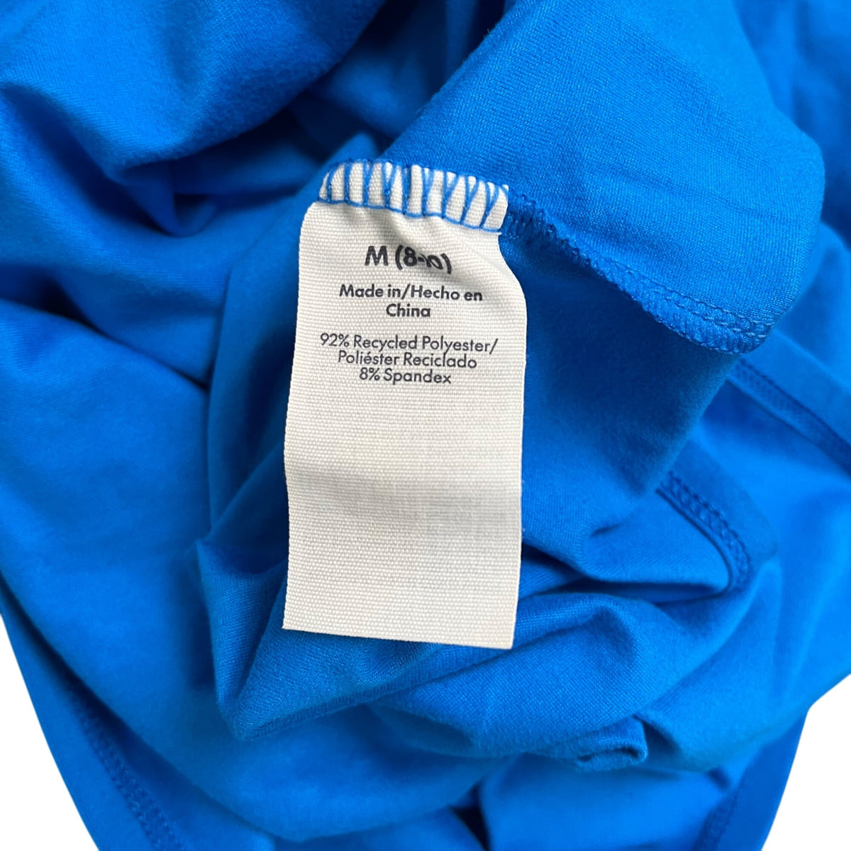 No Boundaries Womens Blue Maxi Short Sleeve Dress Recycled Blend Size M (8-10)