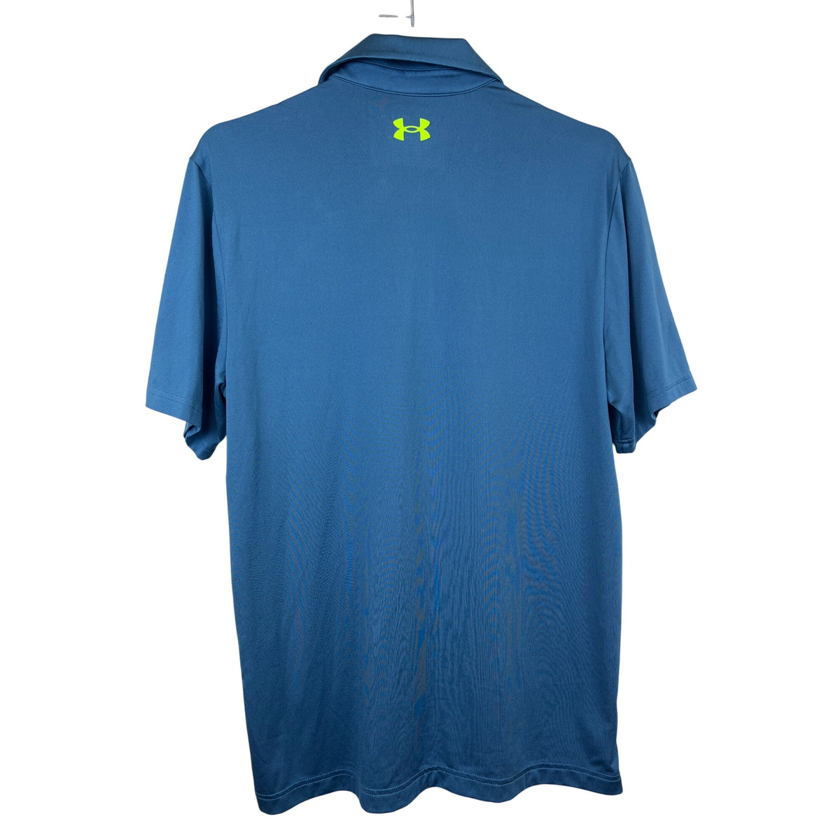 Under Armour Mens Blue Playoff Polo Shirt Loose Fit Medium