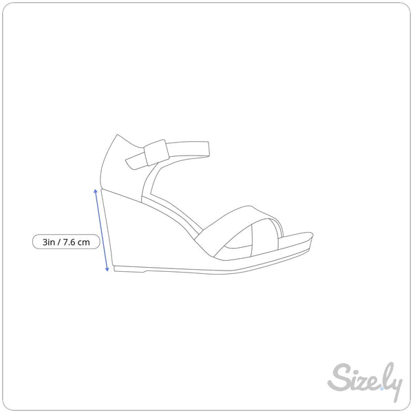 Spring Step Women’s Taupe Leather Laser-Cut Wedge Slide Sandals Size US 8.5