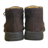 Johnston & Murphy Chocolate Brown Sheepskin Shuler Chukka Boots Size 12M
