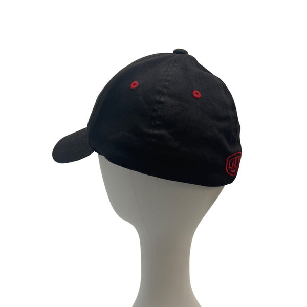 Chicago Blackhawks Baseball Cap NHL Old Time Hockey Black Hat One Size