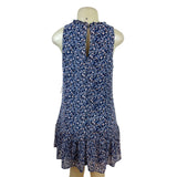 Speechless Women’s Sleeveless Floral Print Ruffle Hem Dress Size M