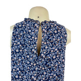 Speechless Women’s Sleeveless Floral Print Ruffle Hem Dress Size M