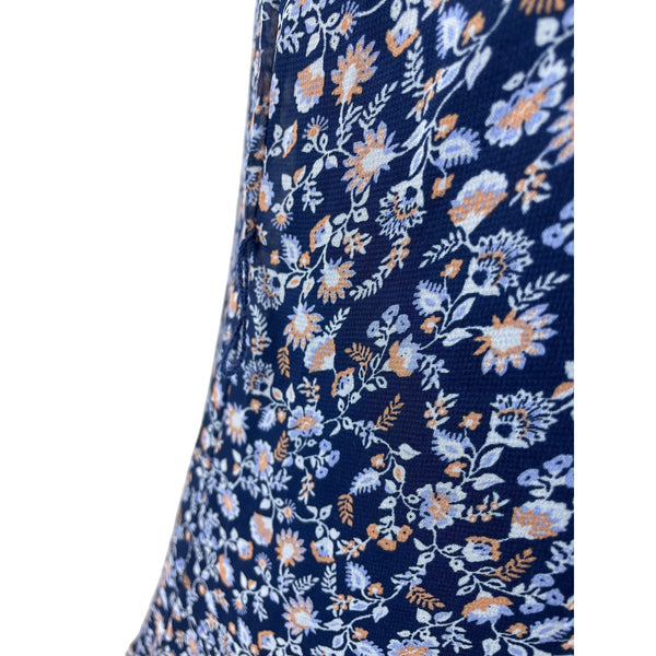 Speechless Women’s Sleeveless Floral Print Ruffle Hem Dress Size M