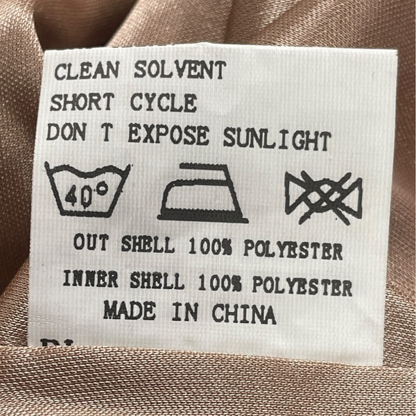 Revelry Womens Rose Gold Sequin Crop Top Short Sleeve Party Style Size 3XL - New