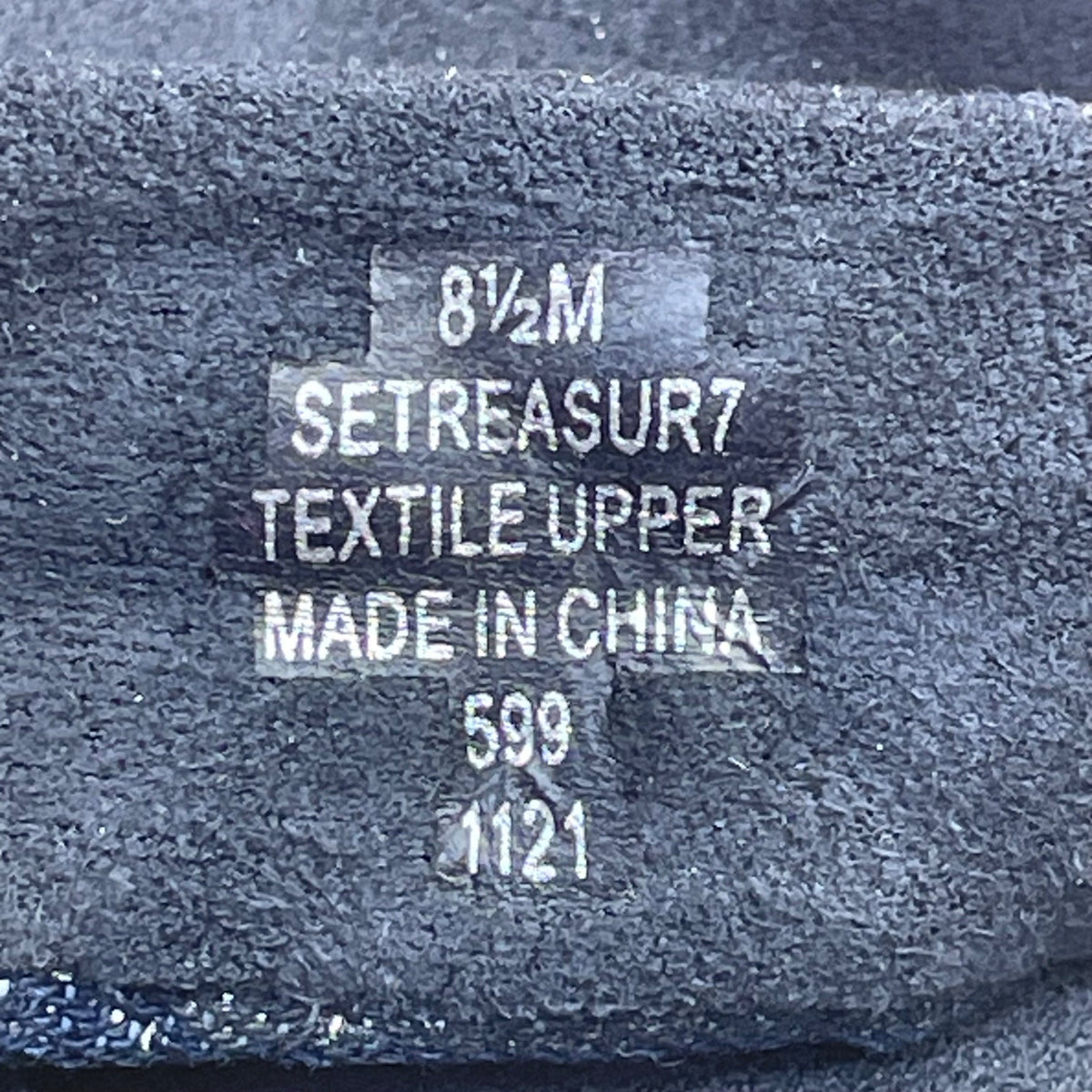 Easy Spirit Women’s Dark Blue Textile Treasur7 Strappy Design Sandals Size 8.5M