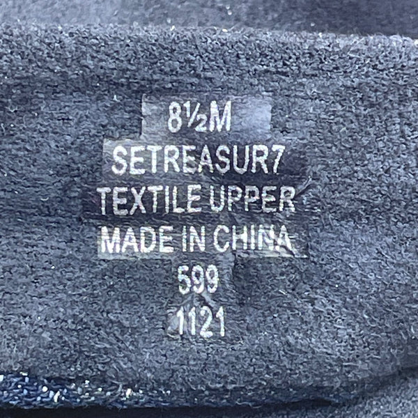 Easy Spirit Women’s Dark Blue Textile Treasur7 Strappy Design Sandals Size 8.5M