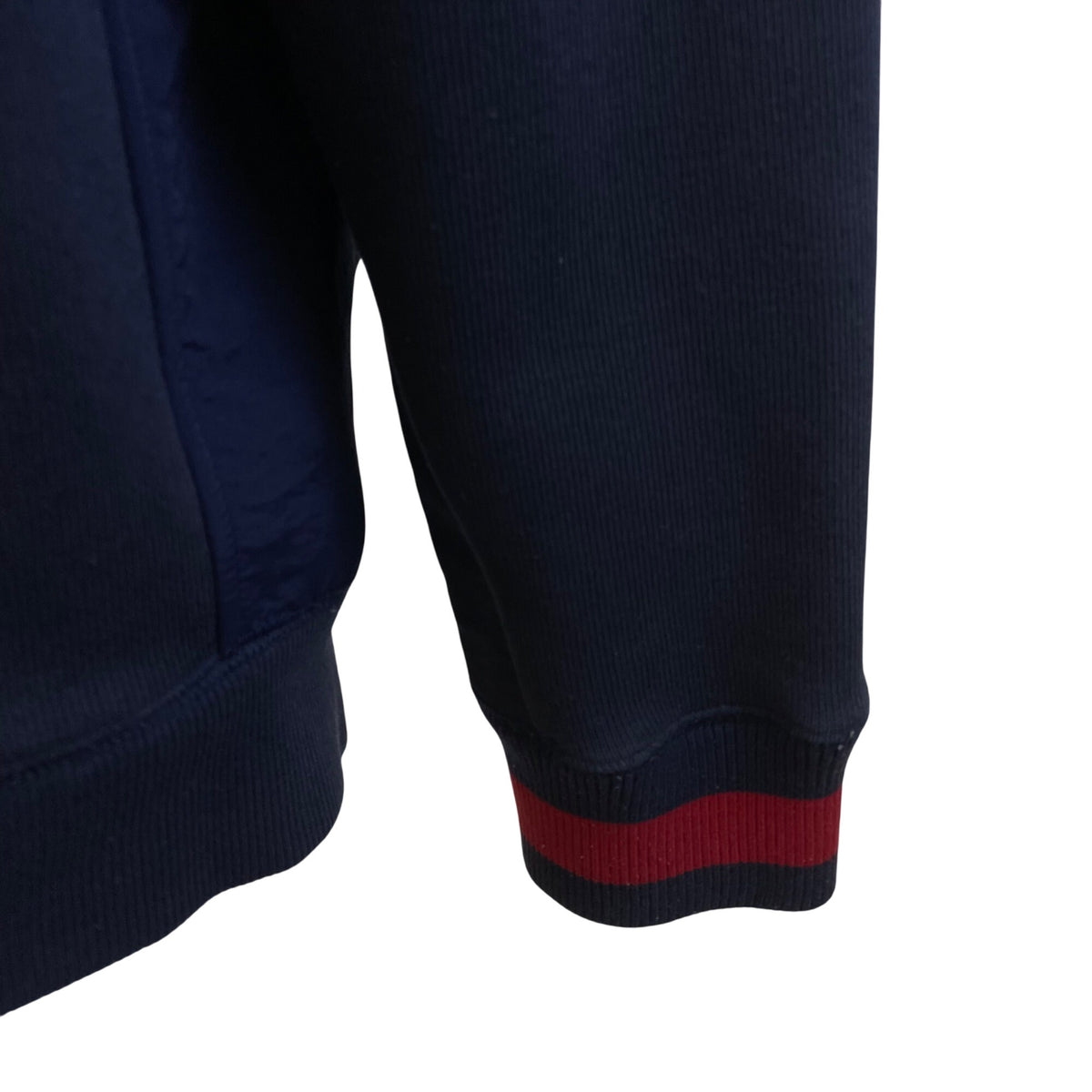 Tommy Hilfiger Men's Navy Full Zip Mock Neck Track Jacket Red Accents XL